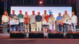 Ordu Zmrt fndk festivali kapsamnda dzenlenen yarmalarn dl treni yapld